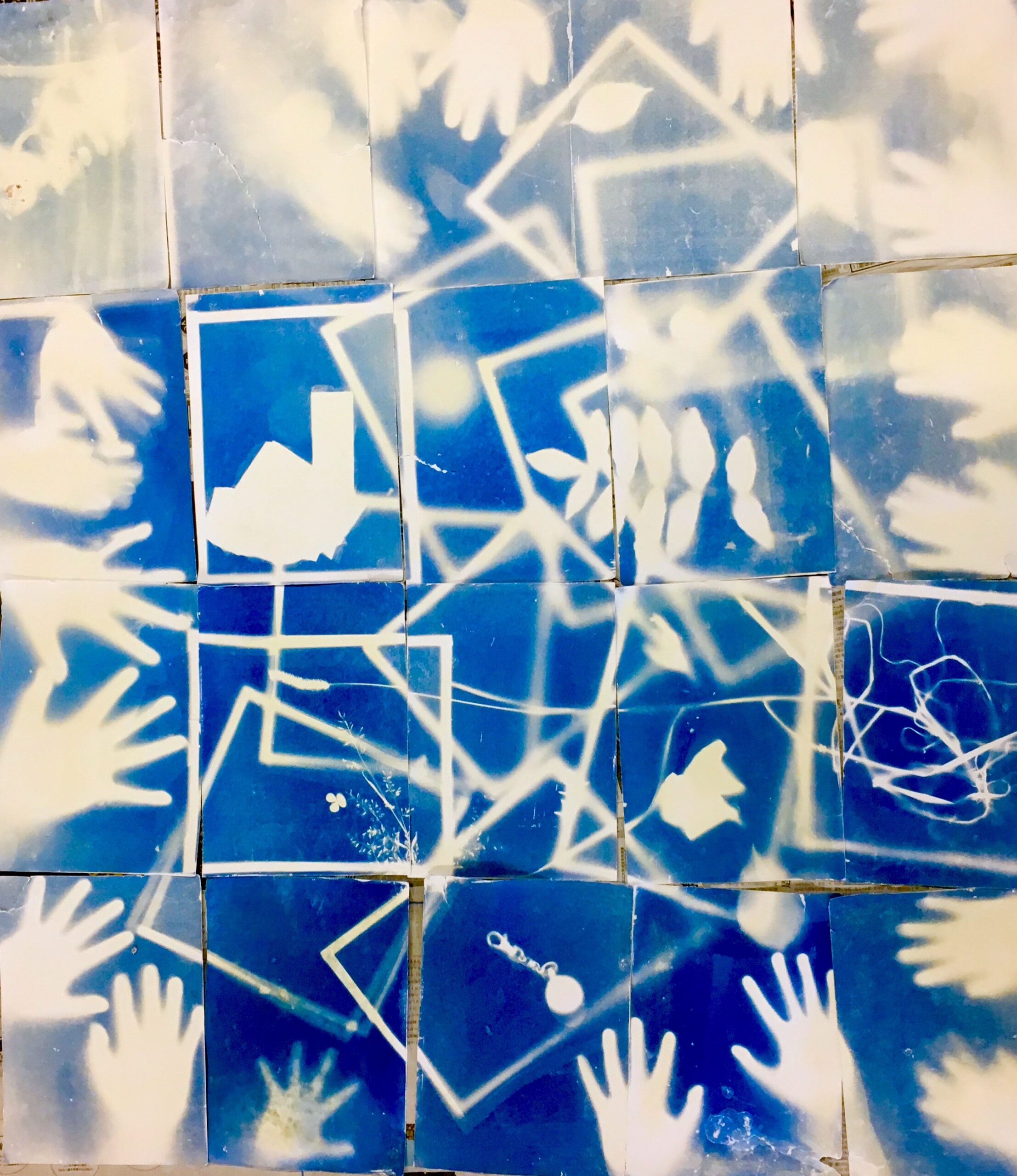 Event 2024: Kids: Cyanotype / Let's Create our own Blueprints