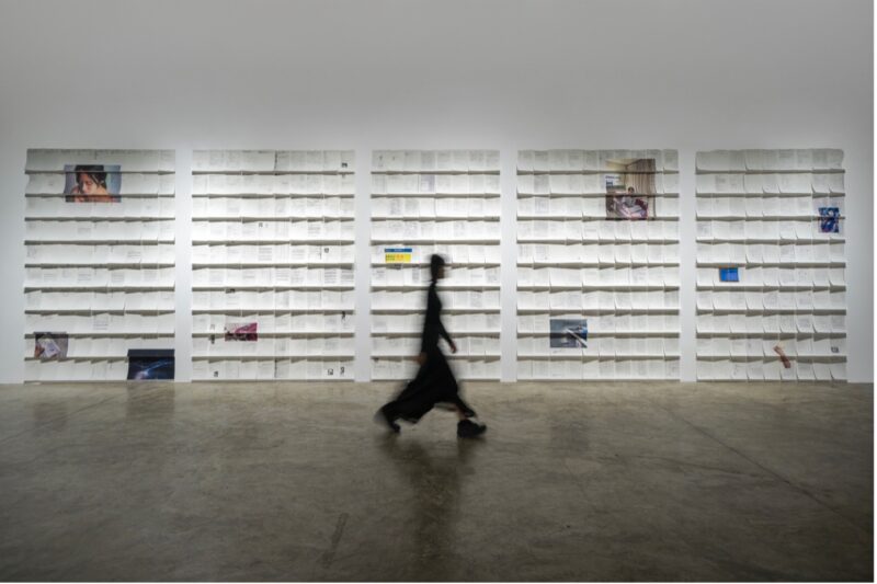 Installation view of “Metal Odyssey”, featuring 08773545 by Yang Chia-Shin
